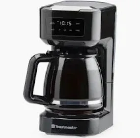 12 Cup One-Touch Switch Coffee Maker with Auto Keep Warm Black