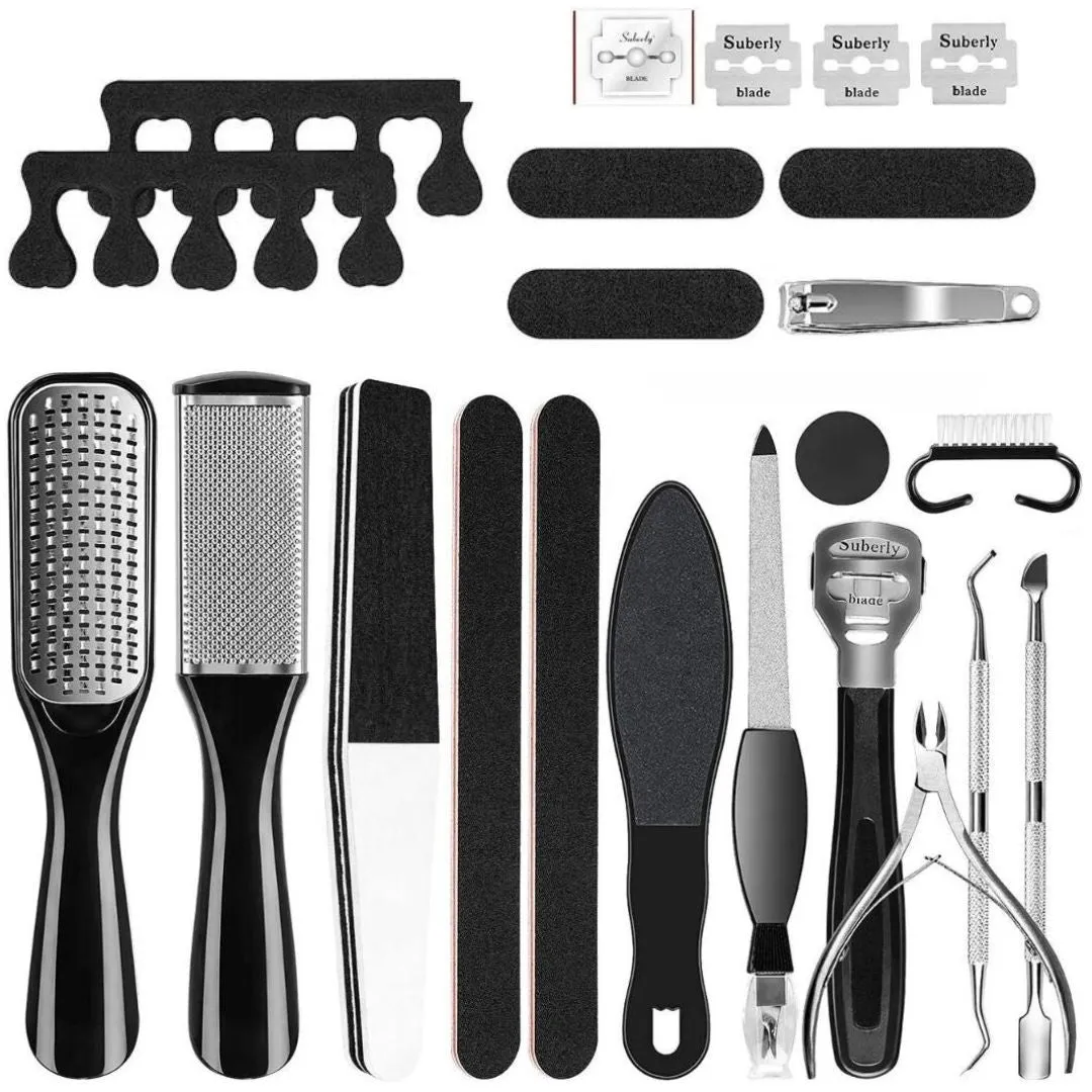 23-Pcs Deluxe Pedicure Care Set