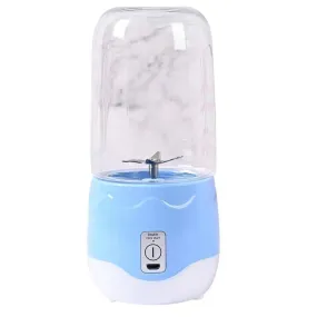 400Ml Non-Slip Rechargeable Portable Juice Blender C46-8-789 Blue