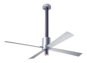 52" Ceiling Fan from the Pensi DC Collection in Aluminum/Anthracite Finish by Modern Fan Co