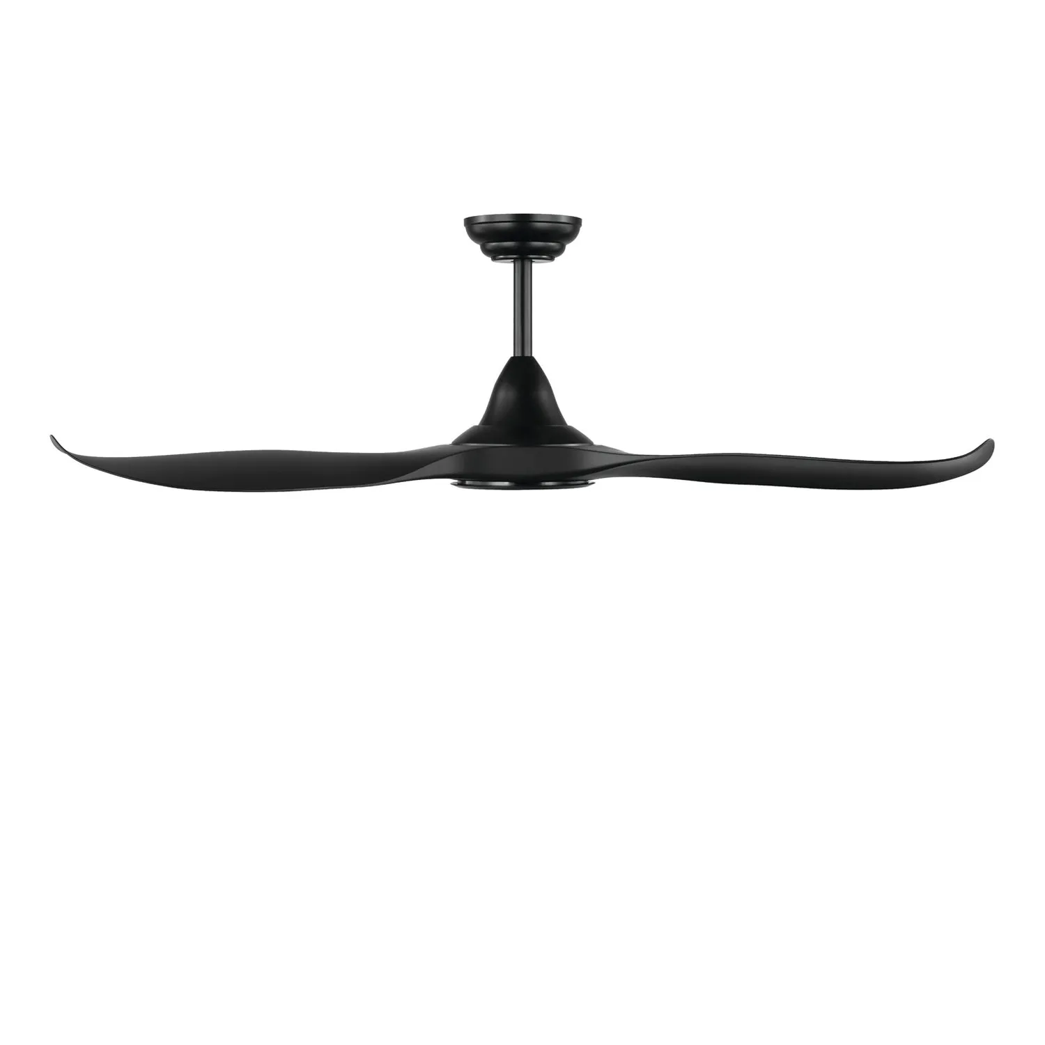 52" Noosa DC Ceiling Fan Black, White, Titanium 203369, 203371, 204746 Eglo Lighting