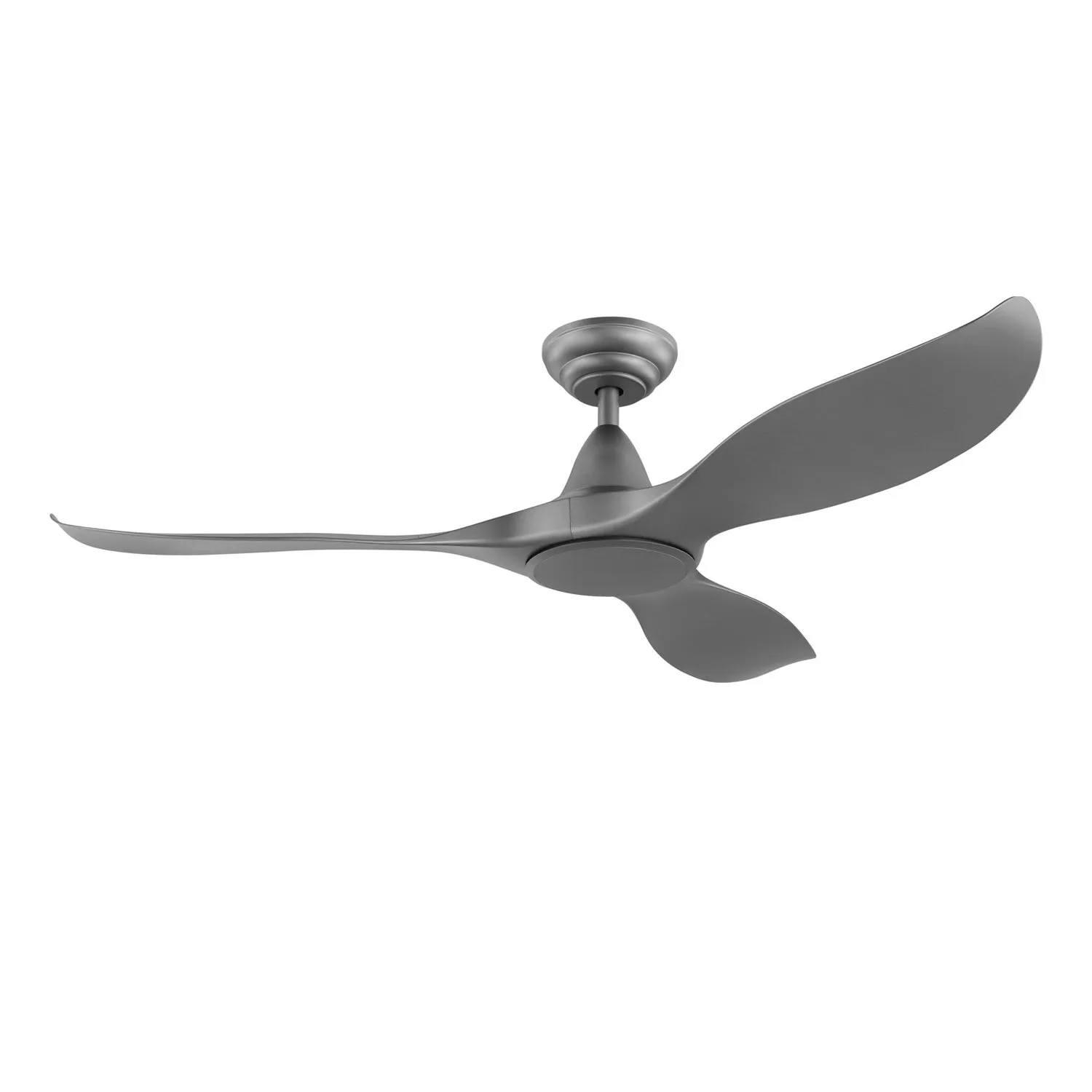 52" Noosa DC Ceiling Fan Black, White, Titanium 203369, 203371, 204746 Eglo Lighting