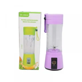 6-Blades Portable Juice Blender 380ml (USB Charged)