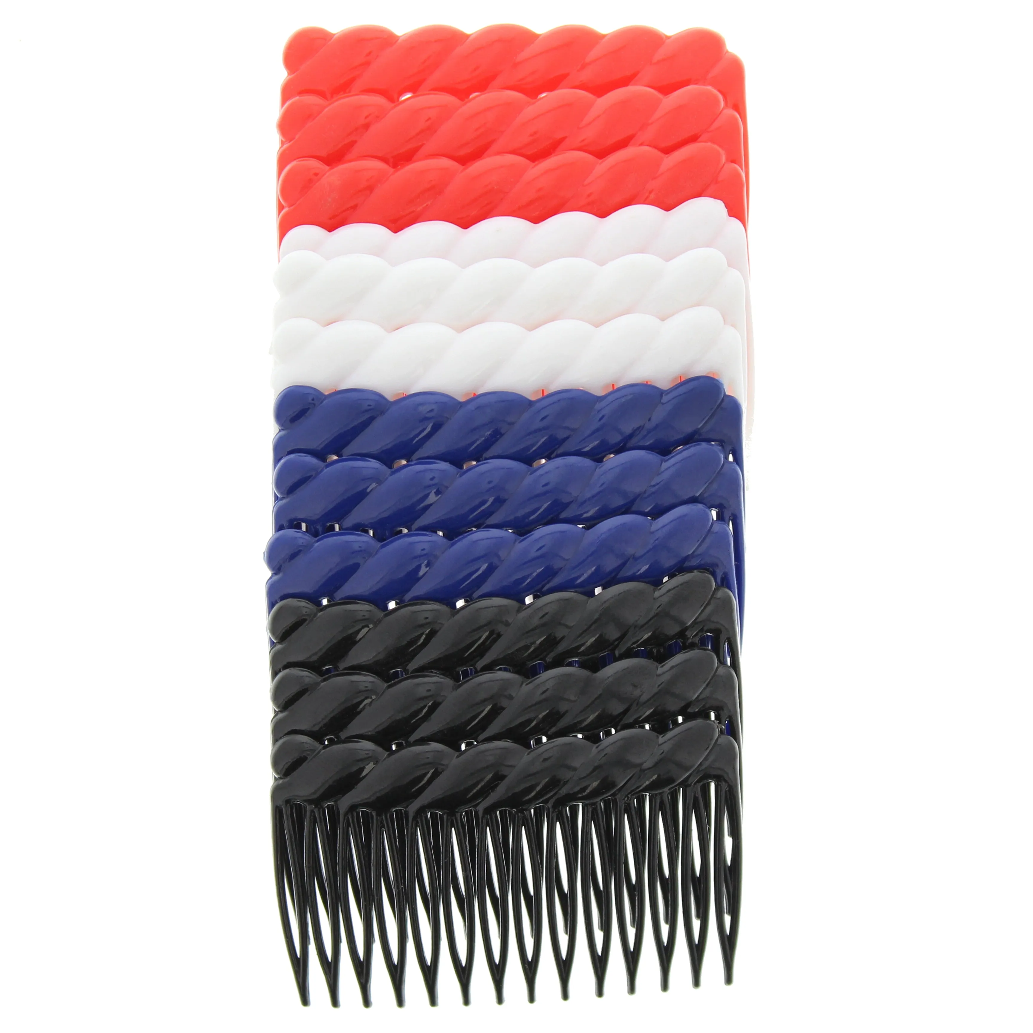 7cm Assorted Mix Combs with Ribbed End