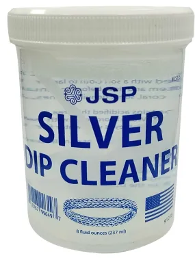 96 Jars Sterling Silver Dip Cleaner Tarnish Remover 925 Jewelry Cleaning Solution 8oz