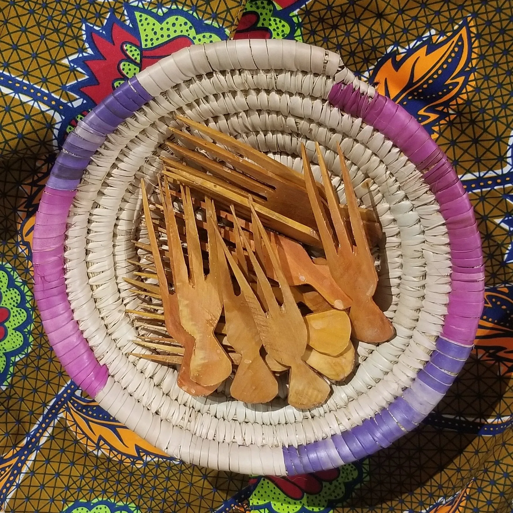 African Parting Combs