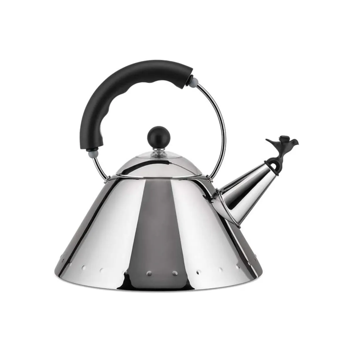 Alessi Graves Kettle Black