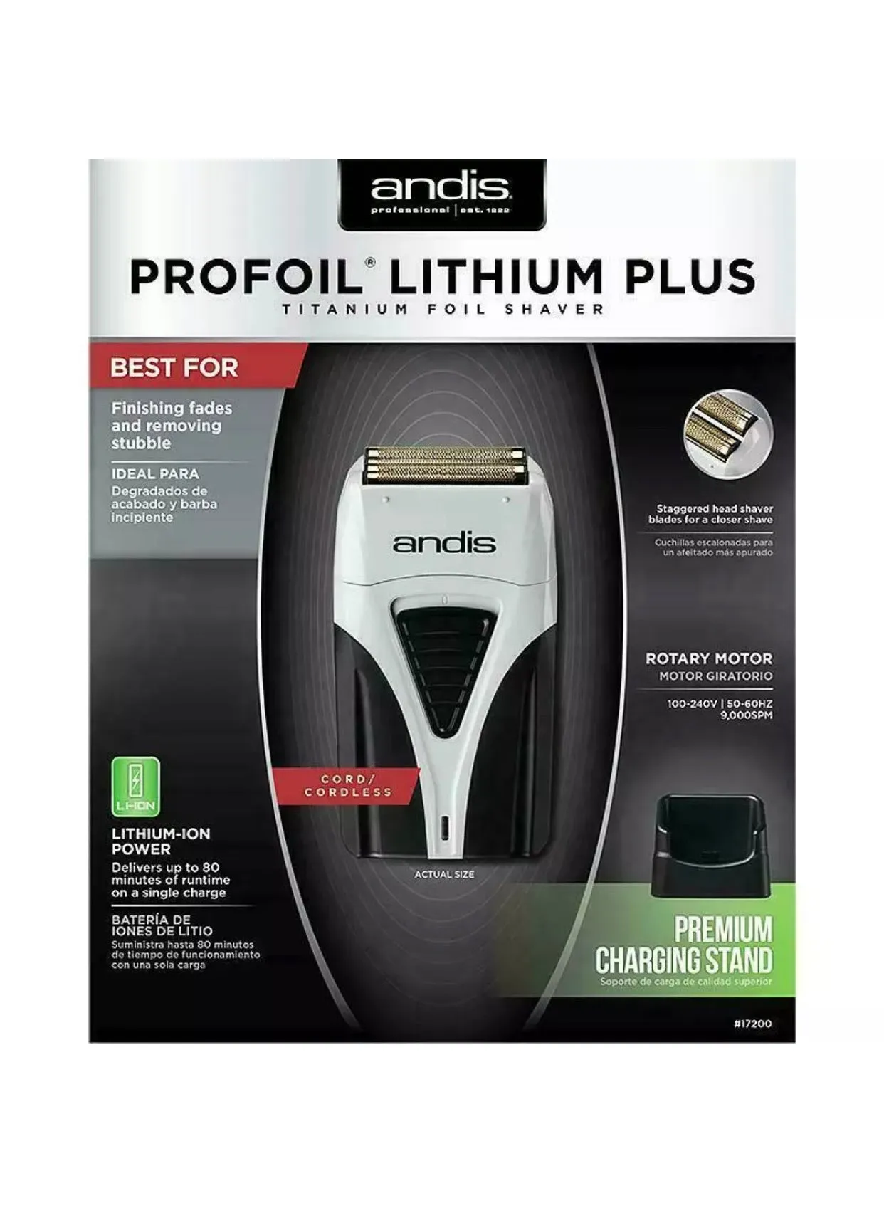 Andis Profoil Lithium Plus