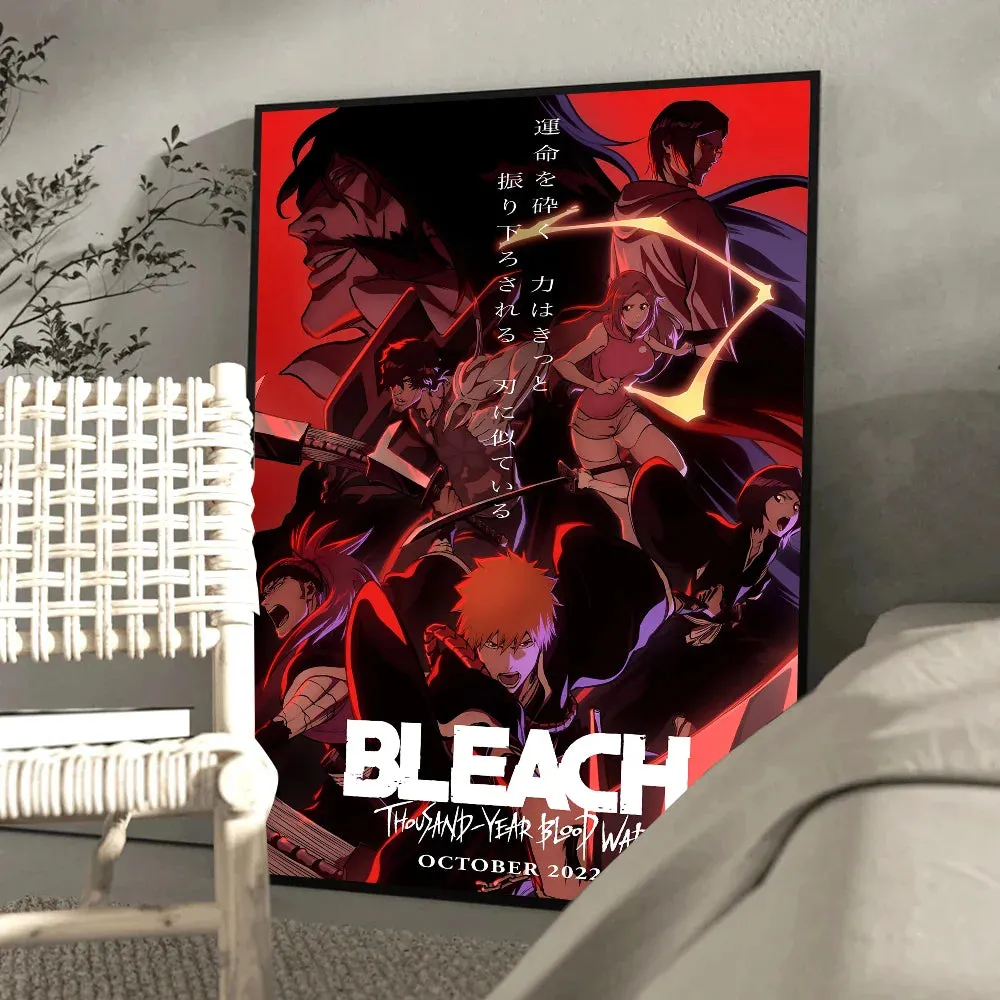 Anime Figure Bleach Wall Art Poster - Home Aesthetic Decor