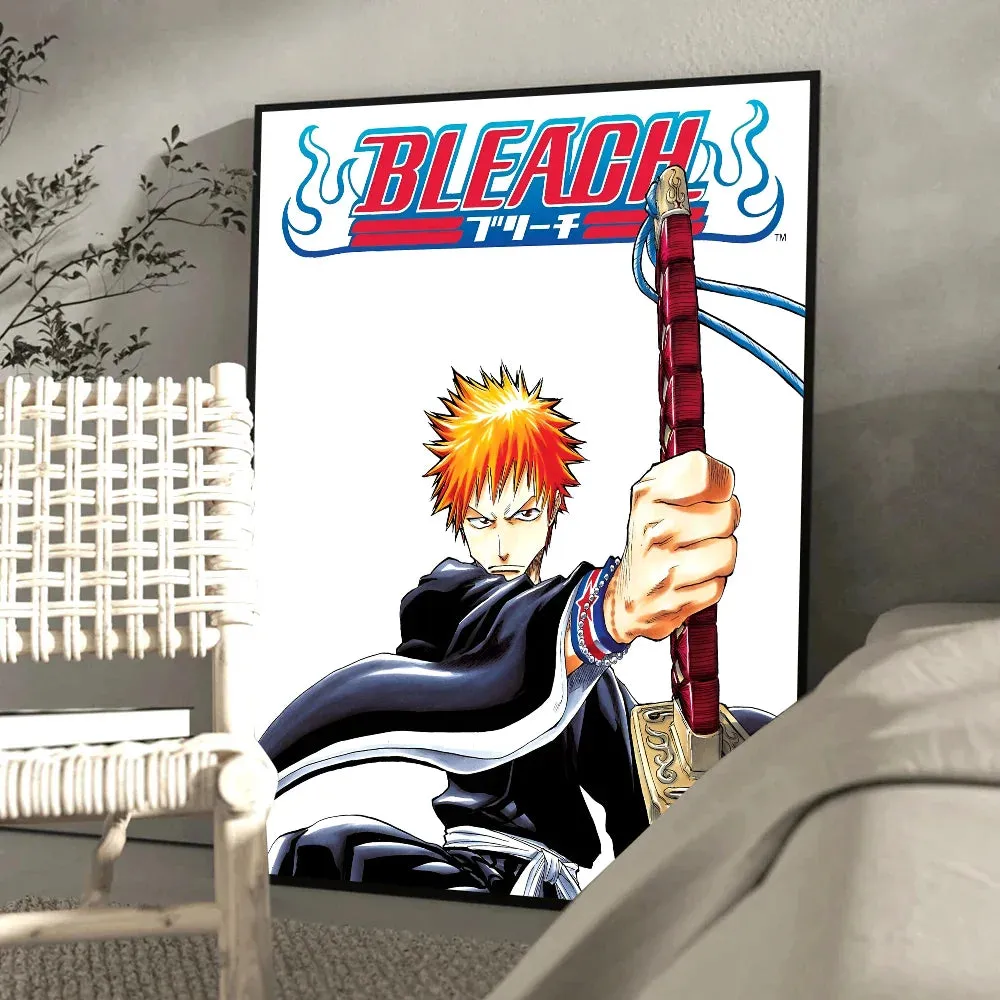 Anime Figure Bleach Wall Art Poster - Home Aesthetic Decor