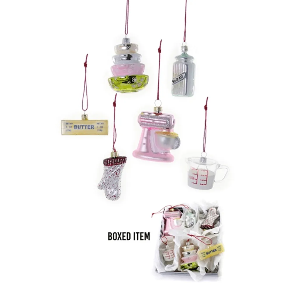 Assorted Christmas Kitchen Ornaments