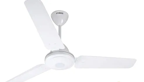 Atomberg Efficio Energy Saving 5 Star Rated 1050 mm  Energy Saving 5 Star Rated 1050 mm 1050 mm BLDC Motor with Remote 3 Blade Ceiling Fan  White