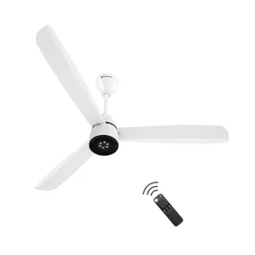 atomberg Renesa Enzel 1200mm BLDC Motor 5 Star Rated Sleek Ceiling Fans with Remote | Upto 65% Energy Saving | 1 1 Year Warranty (Gloss White)