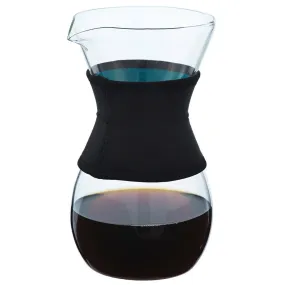 AUSTIN G6 Glass Pour Over Coffee Maker, Reusable Coffee Filter - 34 fl. oz / 1L | OPEN BOX