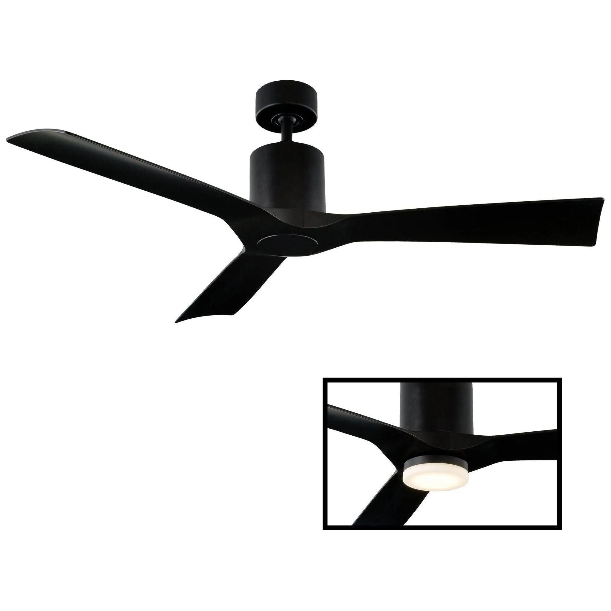 Aviator Indoor/Outdoor 3-Blade 54" Smart Ceiling Fan with Remote Control