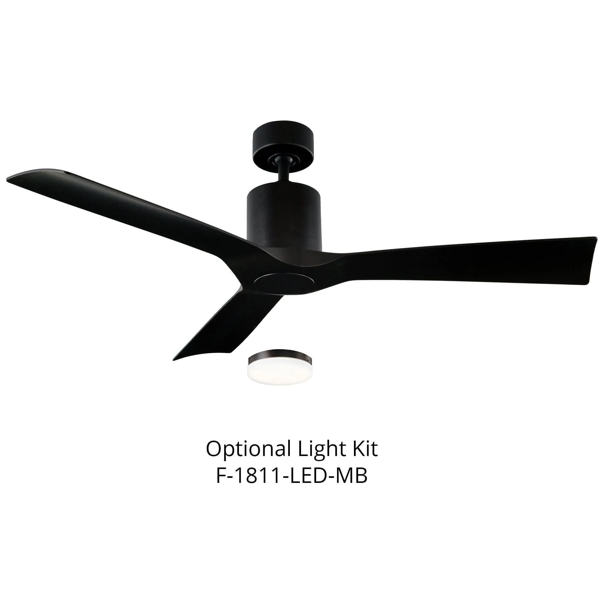 Aviator Indoor/Outdoor 3-Blade 54" Smart Ceiling Fan with Remote Control