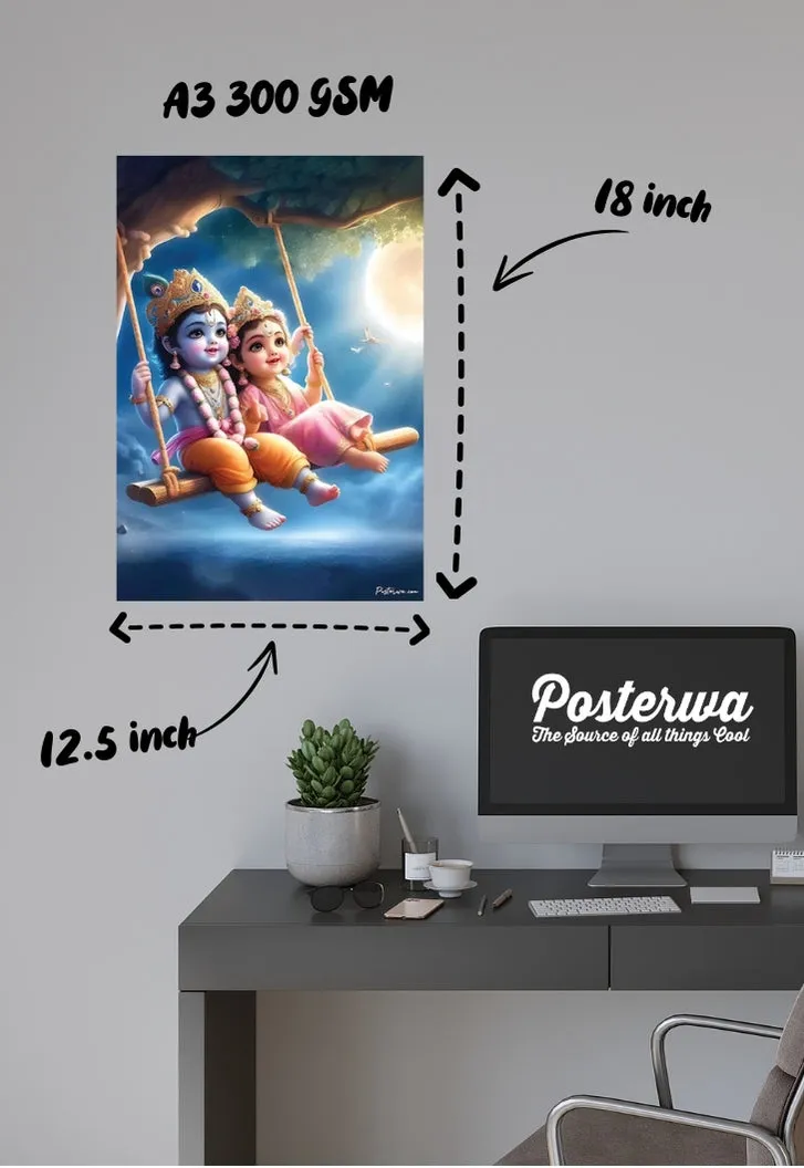 Baby Krishna Poster