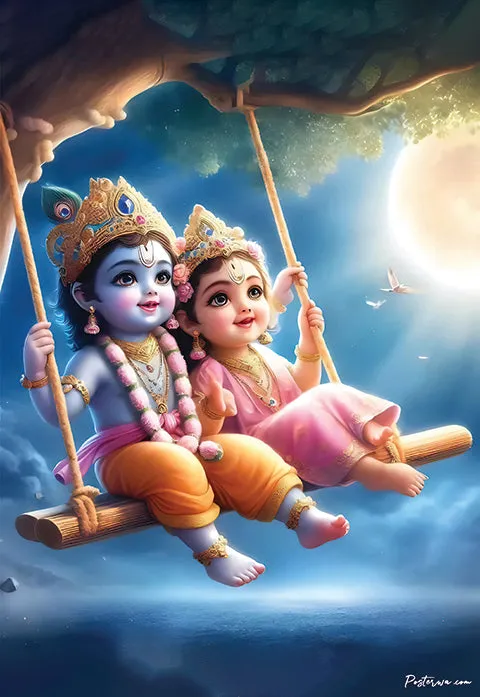 Baby Krishna Poster