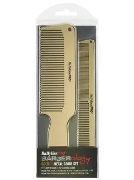 BabylissPro GoldFX Metal Comb Set