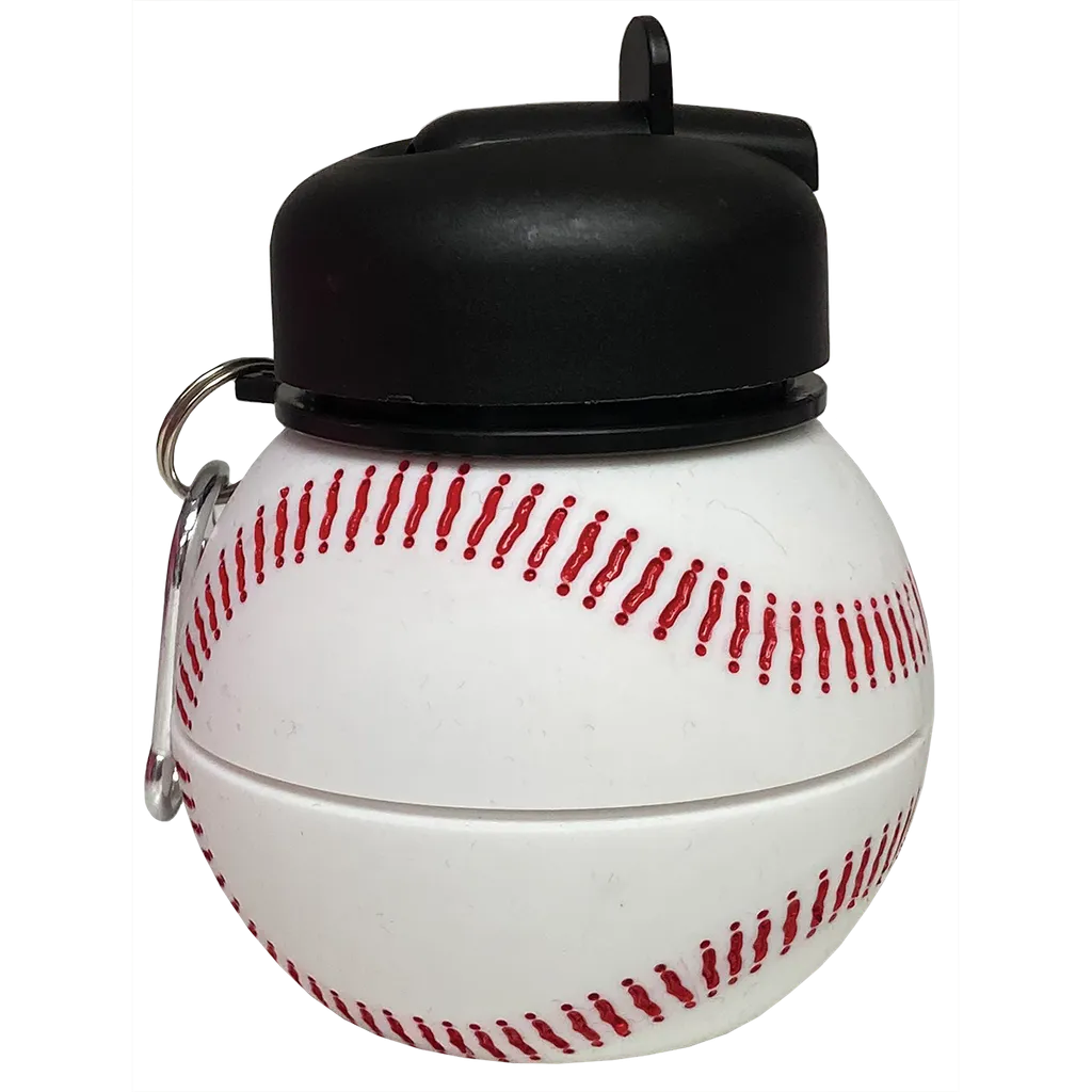 Baseball Collapsible Water Bottle