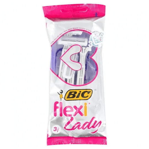 Bic Flexi Lady Disposable Razor - 3pcs