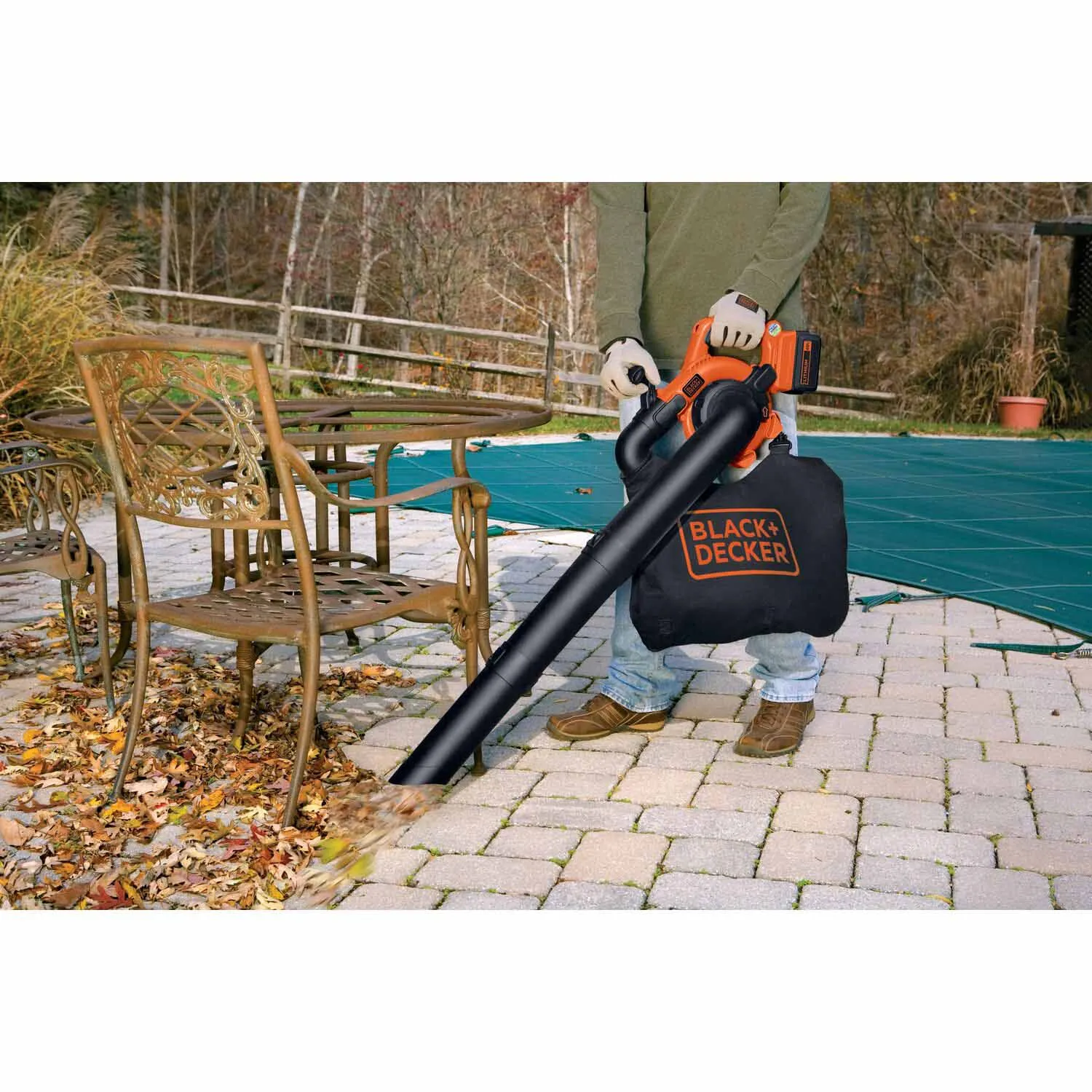 Black & Decker LSWV36B 40V MAX* Lithium Sweeper/Vacuum Bare Tool (LSWV36B)