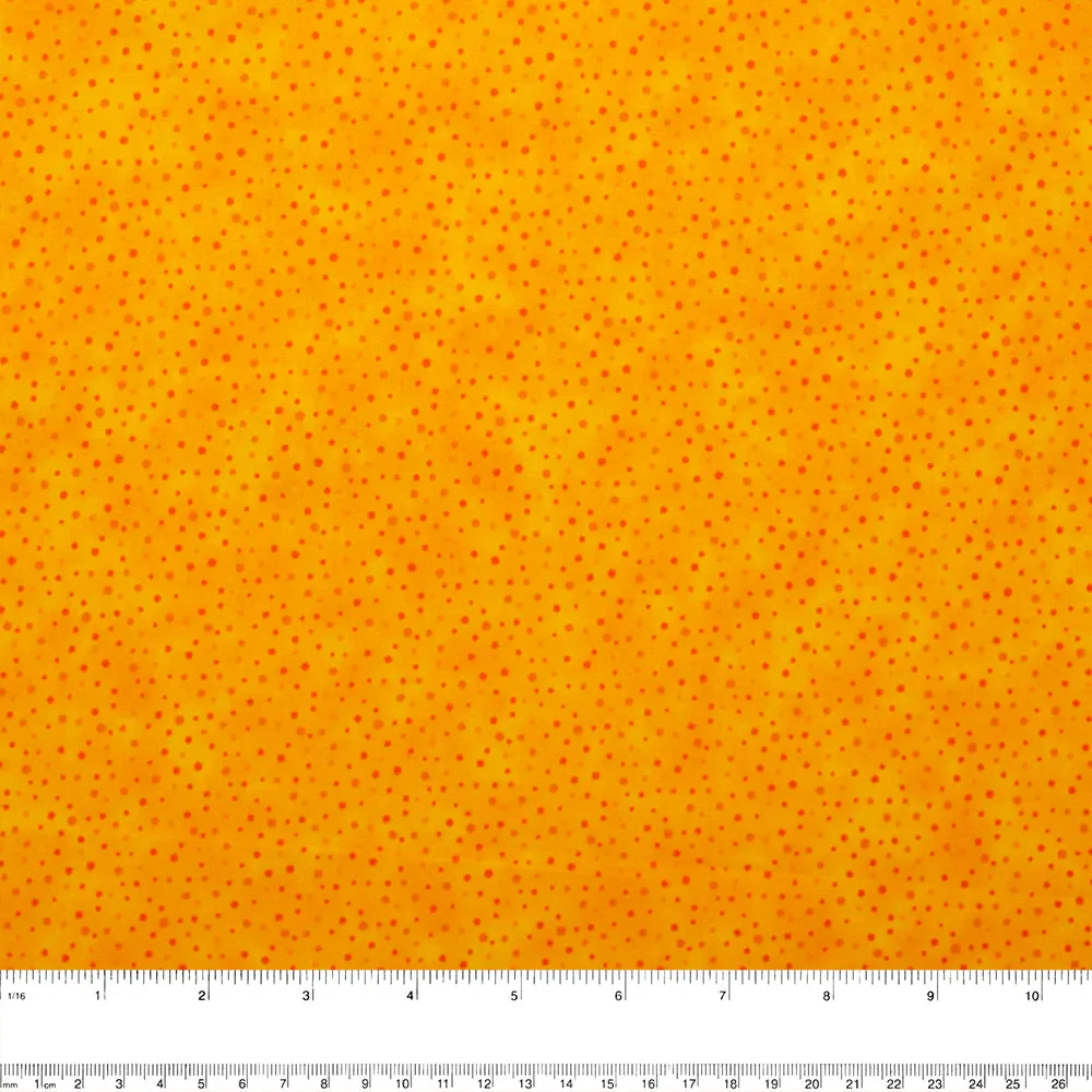 Blenders Cotton Print - Dots - Yellow