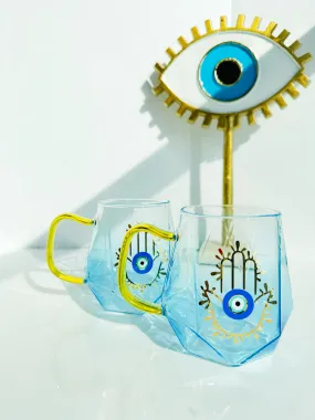 Blue Prism Hamsa Mug