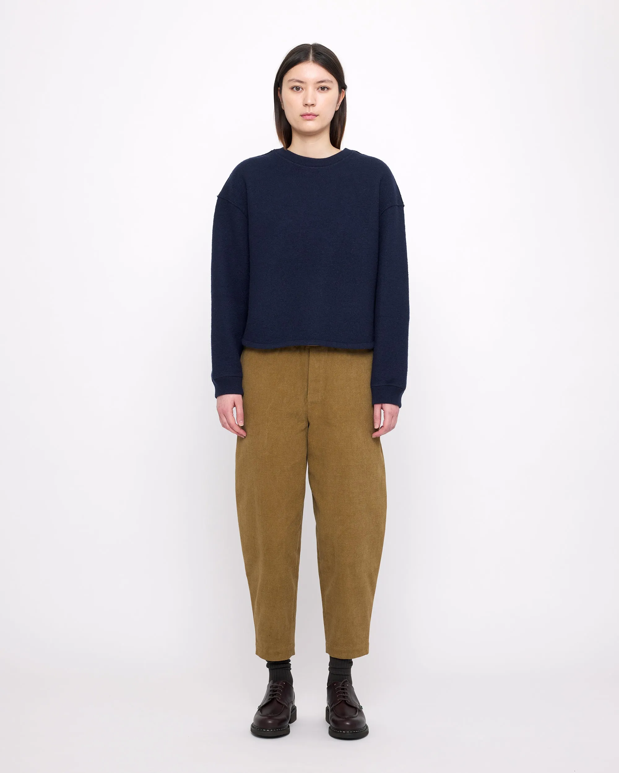 Boiled Wool Keepsake - FW24 - Navy