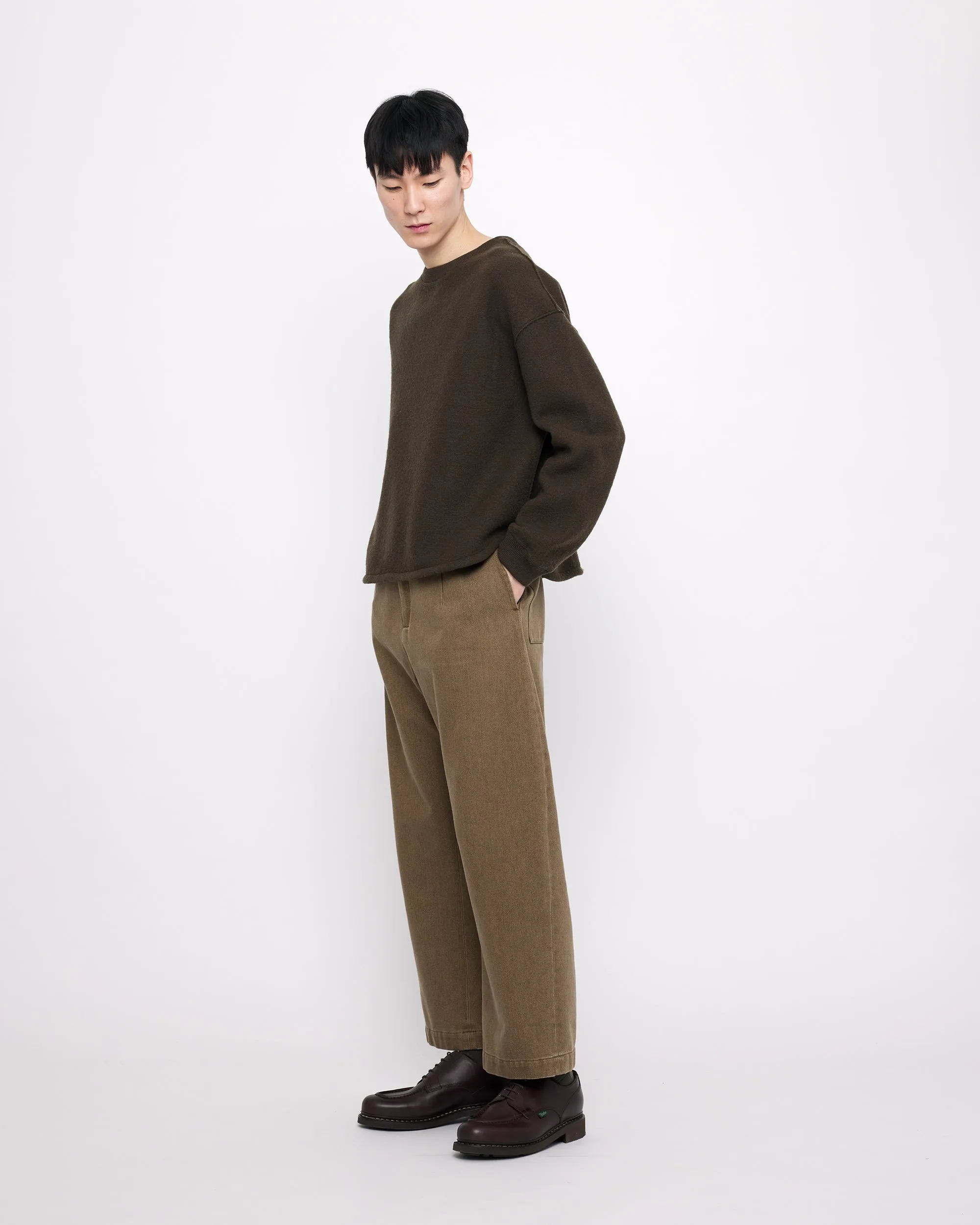 Boiled Wool Keepsake - FW24 - Olive