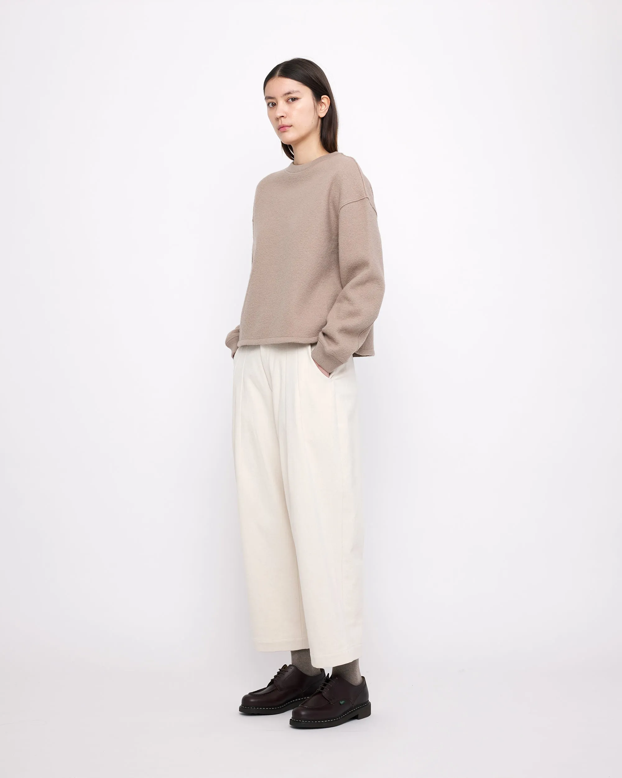 Boiled Wool Keepsake - FW24 - Tan