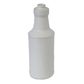 Bottle 32 oz Ring Neck Carafe HDPE 28/400 White