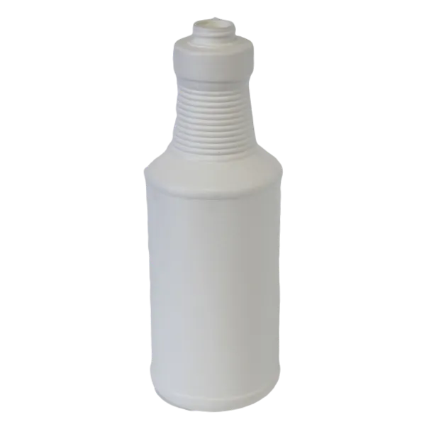 Bottle 32 oz Ring Neck Carafe HDPE 28/400 White