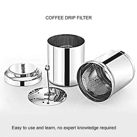 Budan Stainless Steel South Indian Filter Coffee Maker