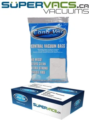 CanaVac 060115 Central Vacuum Bags (3 pack)