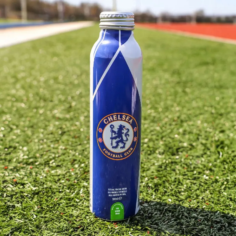 Chelsea FC Aluminum Water Bottle by Chelsea FC for Unisex - 12 x 16.9 oz Water