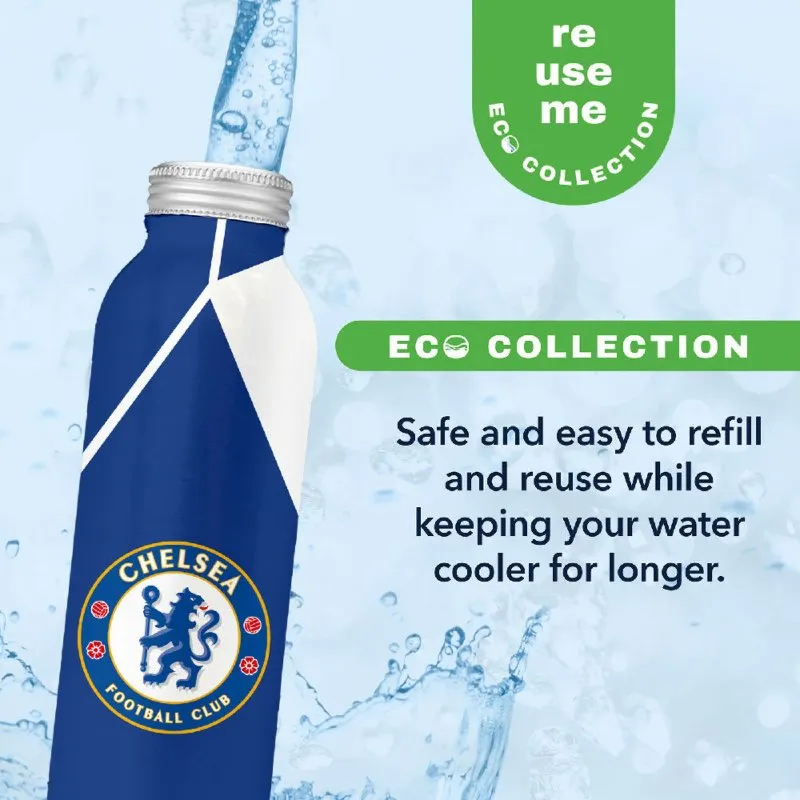 Chelsea FC Aluminum Water Bottle by Chelsea FC for Unisex - 12 x 16.9 oz Water