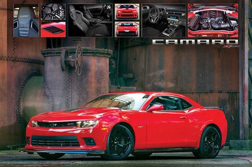 Chevrolet Camaro Z/18 (2016) Super Sportscar Autophile Profile Poster - Eurographics Inc.