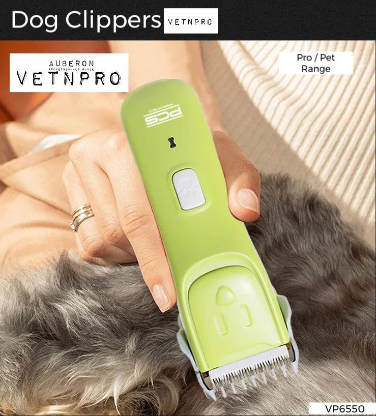 Clipper Set cordless 5500rpm high power USB rechargeable Dog Pet Waterproof 60mins working time