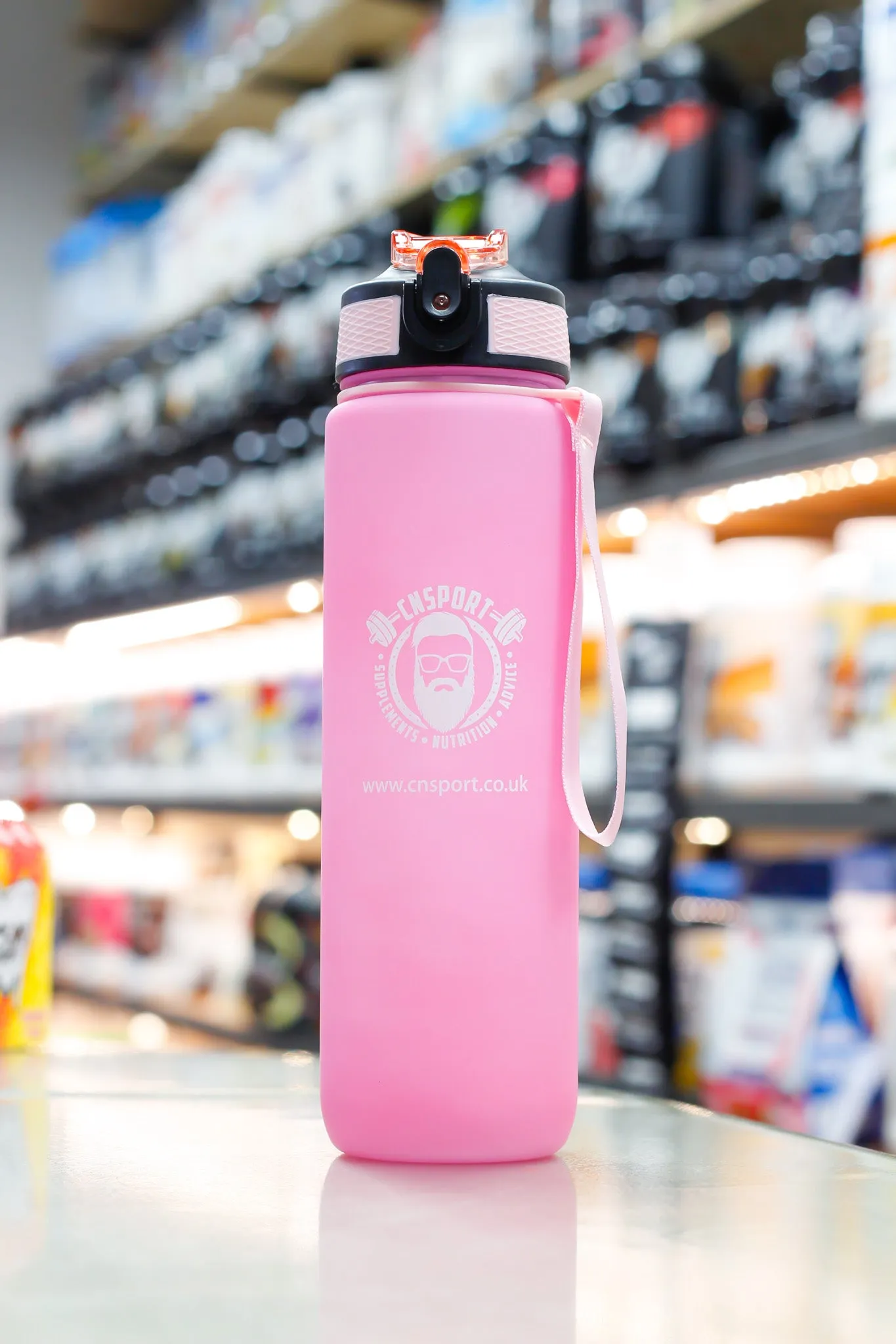 CNSport  -Straw Water Bottle - 1 Litre