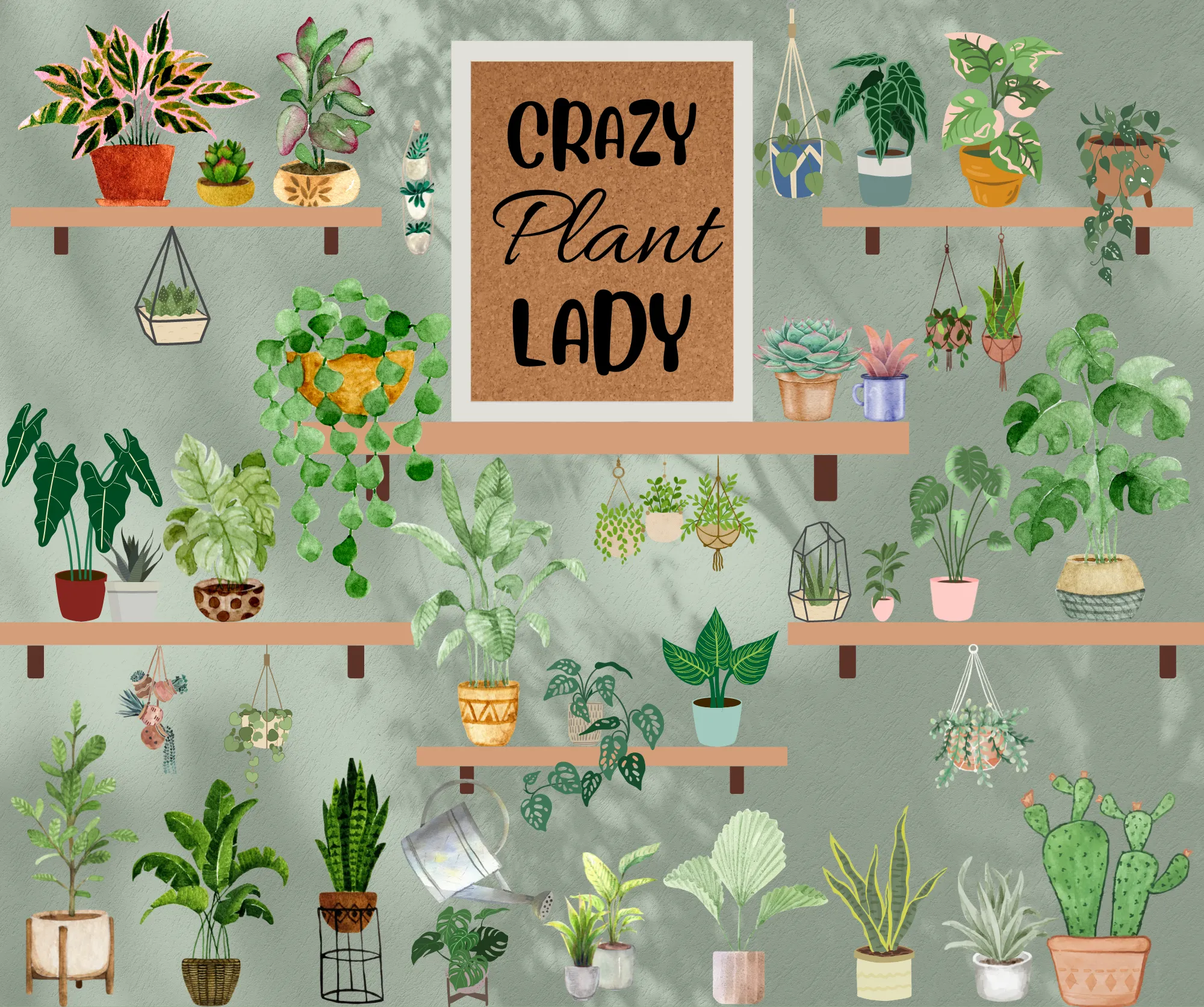 Crazy Plant Lady Design