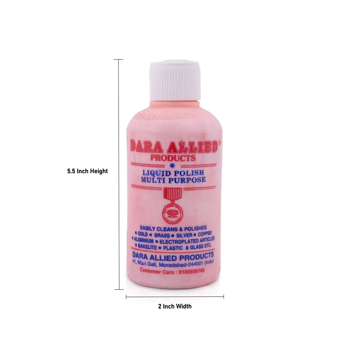 Dara Allied Products - Liquid Polish - 200 Ml | Multipurpose Metal Cleaner/ Brass Cleaner