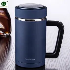 Drinkware Vacuum Flask Double Wall Stainless Steel 480ml Car Thermos Cup