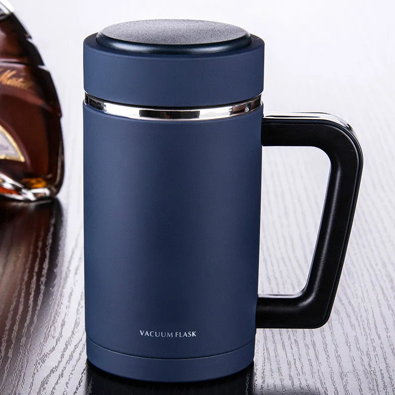 Drinkware Vacuum Flask Double Wall Stainless Steel 480ml Car Thermos Cup