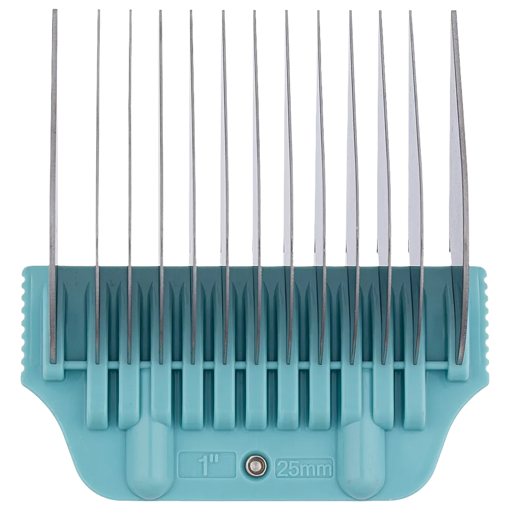 #E 1" Aqua Wide Attachment Comb 25 mm by Zolitta