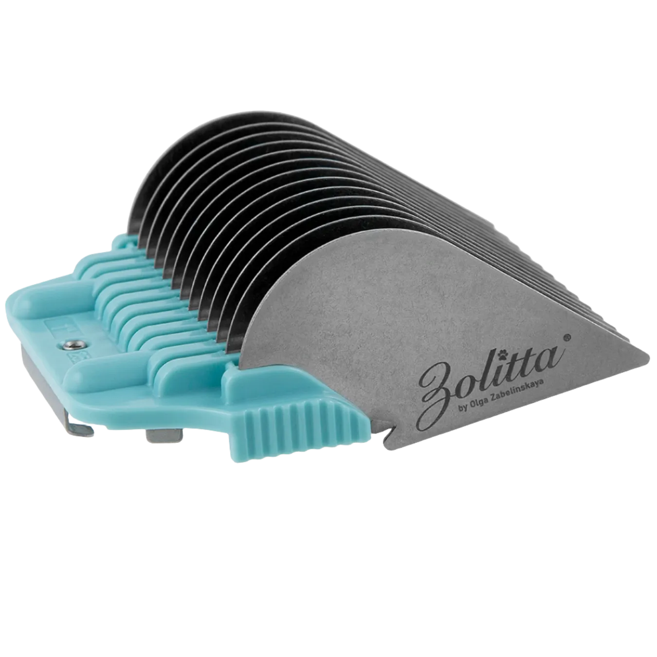 #E 1" Aqua Wide Attachment Comb 25 mm by Zolitta