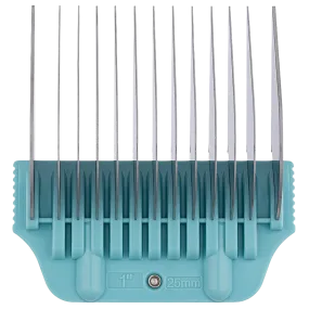 #E 1" Aqua Wide Attachment Comb 25 mm by Zolitta