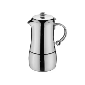 Elements 10 Cup Espresso Maker, Mirror Finish