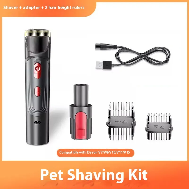 Full Series Dogs And Cats Hair Suction Head Accessories Comb Suit Pet Shaver