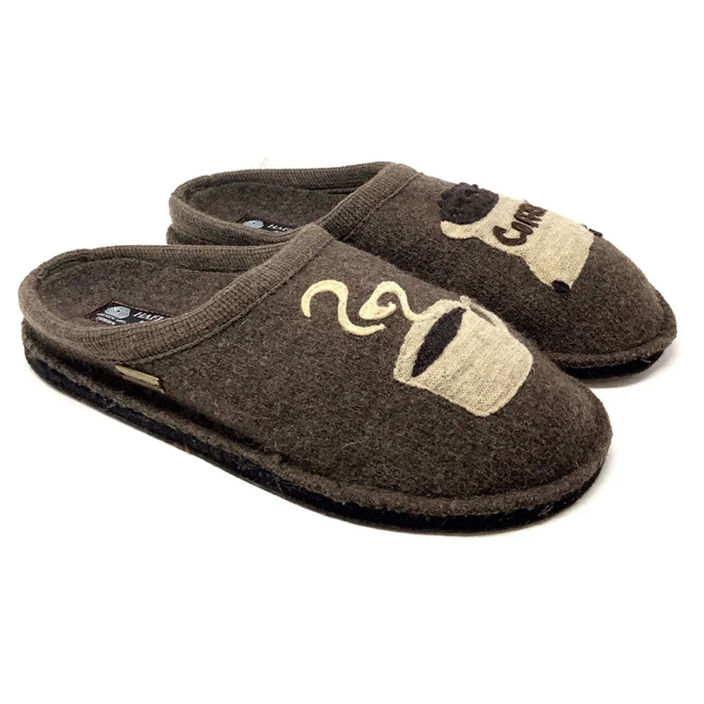 Haflinger Coffee Slipper Earth (Women's & Men's)